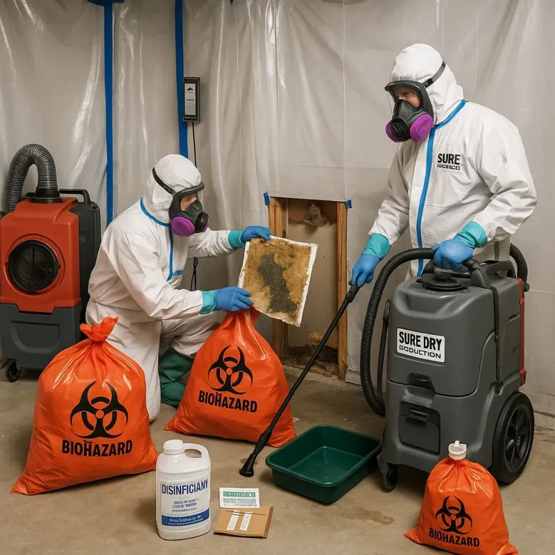 Contaminated Water Handling Protocols process in City Island, NY